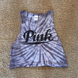 PINK Cropped Tank